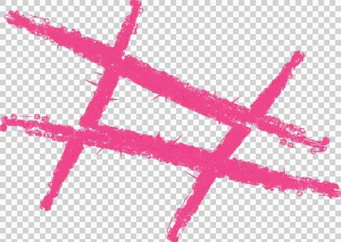 Pink pattern against white background 스톡 일러스트