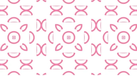 Pink Pattern Dance Stock Footage 68301049