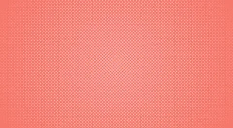 Pink pattern with polka dots. Vector illustration. Illustrazione stock