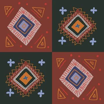 Pink pattern with potion bottles. Witch pattern in hand drawn style, suitable Stock Illustration