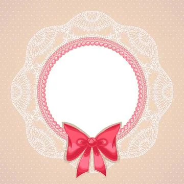 Pink pearls Ilustración de archivo