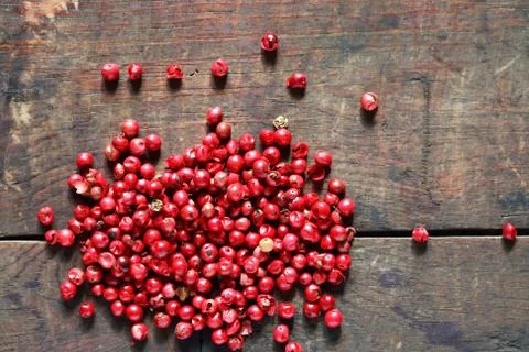Pink pepper Stock Photos
