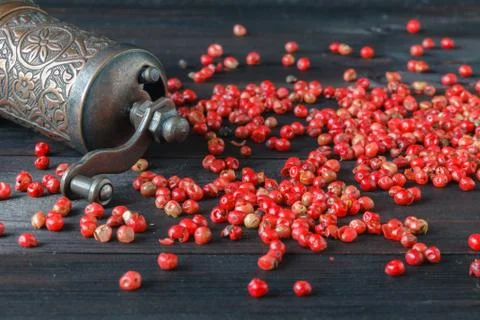 Pink pepper Foto stock