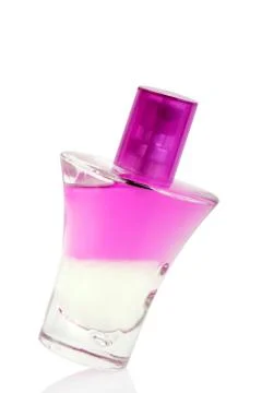 Pink perfume Foto stock