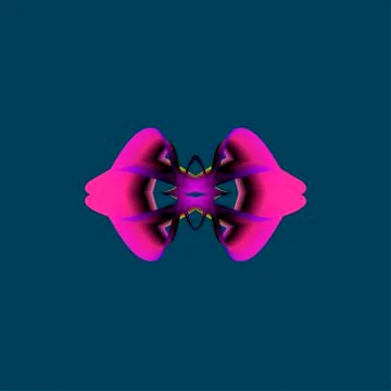 Pink petal pattern Stock Illustration