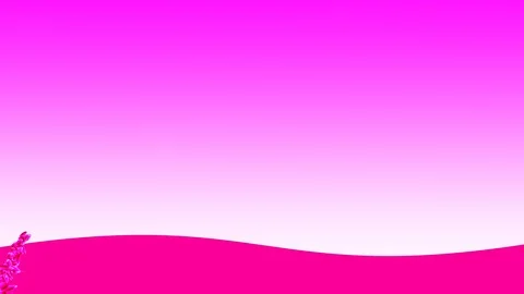 Pink Petals Burst Lower Third Valentines Motion Background Seamless Loop Vídeo Stock 100758919