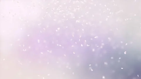 Pink petals of sakura falling on romantic abstract background. Looped 4K motion Stock Footage 102942019
