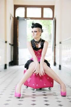 Pink pirate Stock Photos