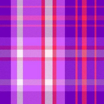 Pink Plaid Pattern Design Background for Fabric and Digital Projects Stock Illustration