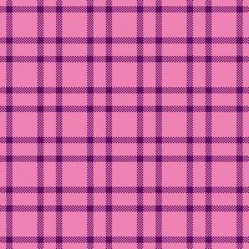 Pink plaid pattern, elegant and versatile, ideal for backgrounds, textiles, o 스톡 일러스트
