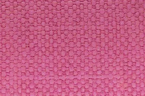 Pink Plastic Background Surface with Squares Pattern Stock Photos