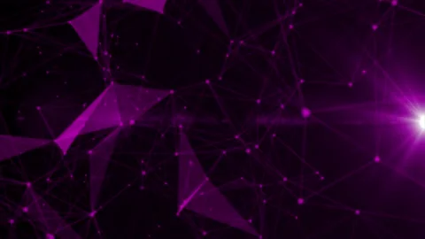 Pink plexus background Video stock 172170379