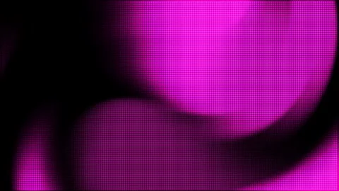 Pink polka dot pattern on black background with curved shapes. Stock Footage 286305141