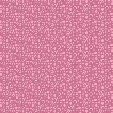 Pink Polka Dot Pattern Design Stock Illustration