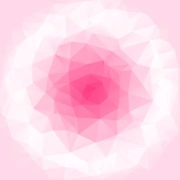Pink poly abstract background. Stock Illustration