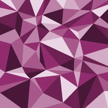 Pink polygon abstract triangle background Illustrazione stock