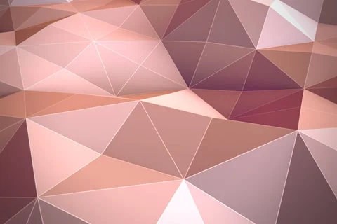 Pink Polygon Waves Video stock 889015