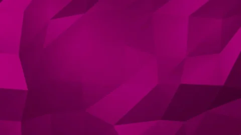 Pink polygonal geometric surface - seamless loop Video stock 76877944