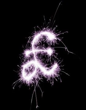 The pink pound Stock Photos