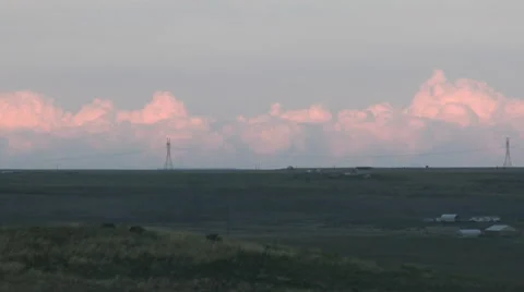Pink Powder Puffs Stock Footage 54736336