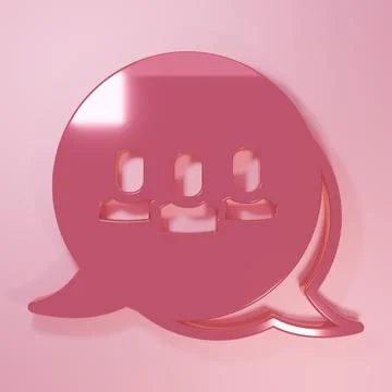 Pink Project team base icon isolated on pink background. Business analysis .. Stock Illustration