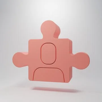 Pink Project team base icon isolated on pink background. Business analysis .. Stock Illustration