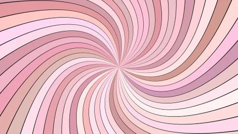 Pink psychedelic abstract spiral ray burst stripe background 库存插图