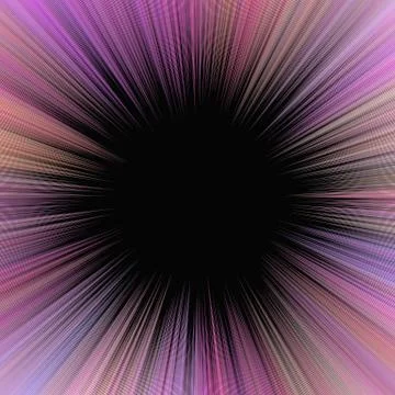 Pink psychedelic star burst background design - vector blast illustration 库存插图