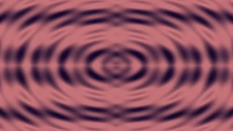 Pink Purple Concentric Ripple Waves With Hypnotic Pulsating Motion 스톡 동영상 343481607