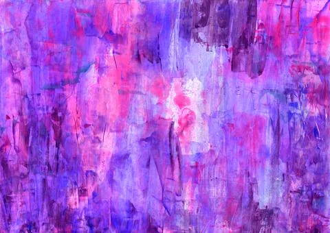 Pink purple expression acrylic texture. Modern art Stock Illustration