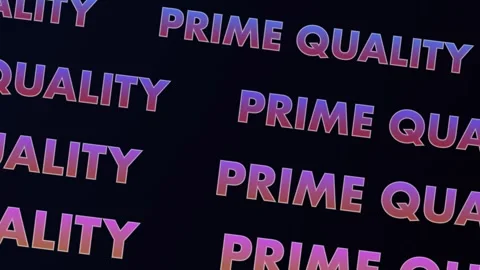 Pink "Quality" Text Loop Against Dark Background Stock Footage 325772817