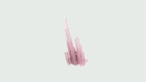 Pink  quartz Stock Illustration
