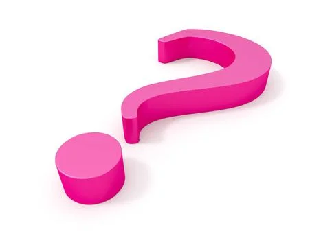 Pink questionmark An image of a big pink questionmark Copyright: xZoonar.c... Stock Photos