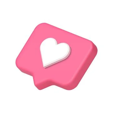 Like pink quick tips mobile dating application social media alert realistic.. Stock Illustration
