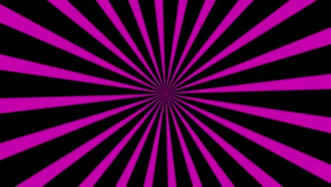 Pink Radial Burst Pattern on Black Background abstract Video stock 317452934