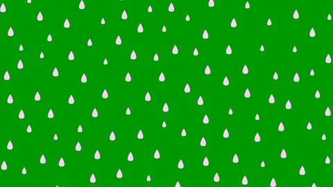 Pink rain green Stock Footage 252370321