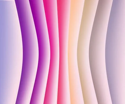 Pink rainbow backdrop Illustrazione stock