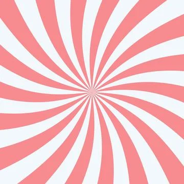 Pink rays background candy lollipop. Abstract pattern of swirling rays explosion Stock Illustration