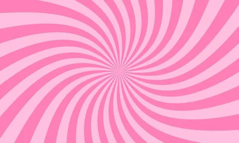 Pink rays background in retro style. Vector. Stock Illustration
