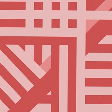 Pink rectangle shaped pattern background Illustrazione stock