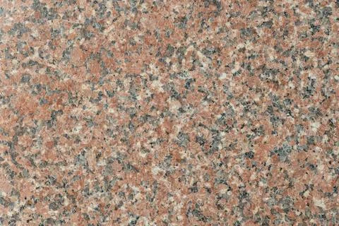 Pink Red Granite Texture with Coarse Natural Mineral Crystals Stock Photos