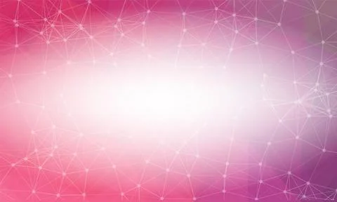 Pink Red low poly background. Polygonal design pattern. Bright mosaic modern  Stock Illustration