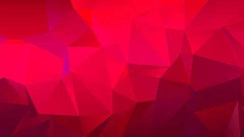 Pink Red Low Poly BG for Banner Stock Illustration