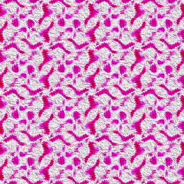 Pink red mixed pattern on gray seamless oil paint texture abstract background. Illustrazione stock