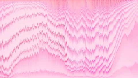 Pink red pixelated waves, waveform, looping Stock Footage 118336664