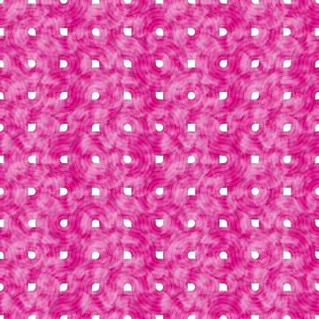 Pink repeat circles grunge background with abstract geometric seamless textur Stock Illustration