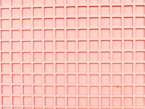 Pink repeating square grid background texture creating pattern Stock Photos