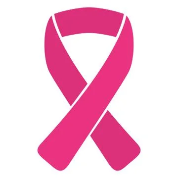 Pink ribbon Stock Illustration
