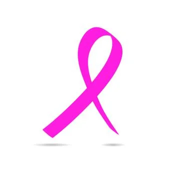 Pink ribbon Stock Illustration