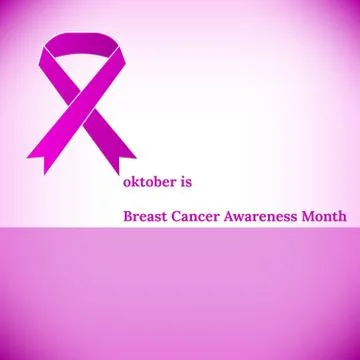 Pink ribbon Stock Illustration